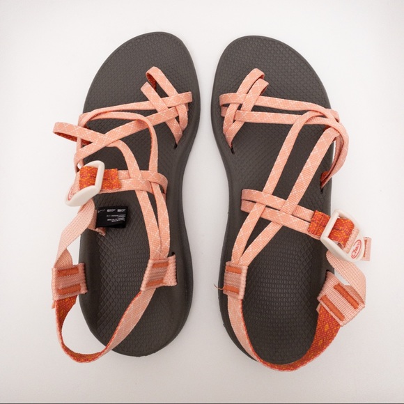 Chaco | Shoes | New Chaco Womens Zcloud X2 Sandals Espiga Peach | Poshmark